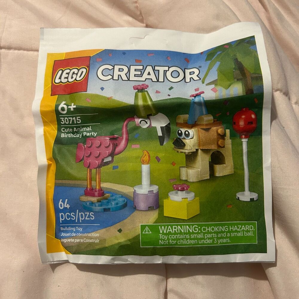 Brand New Lego Set Cute Animal Birthday Party